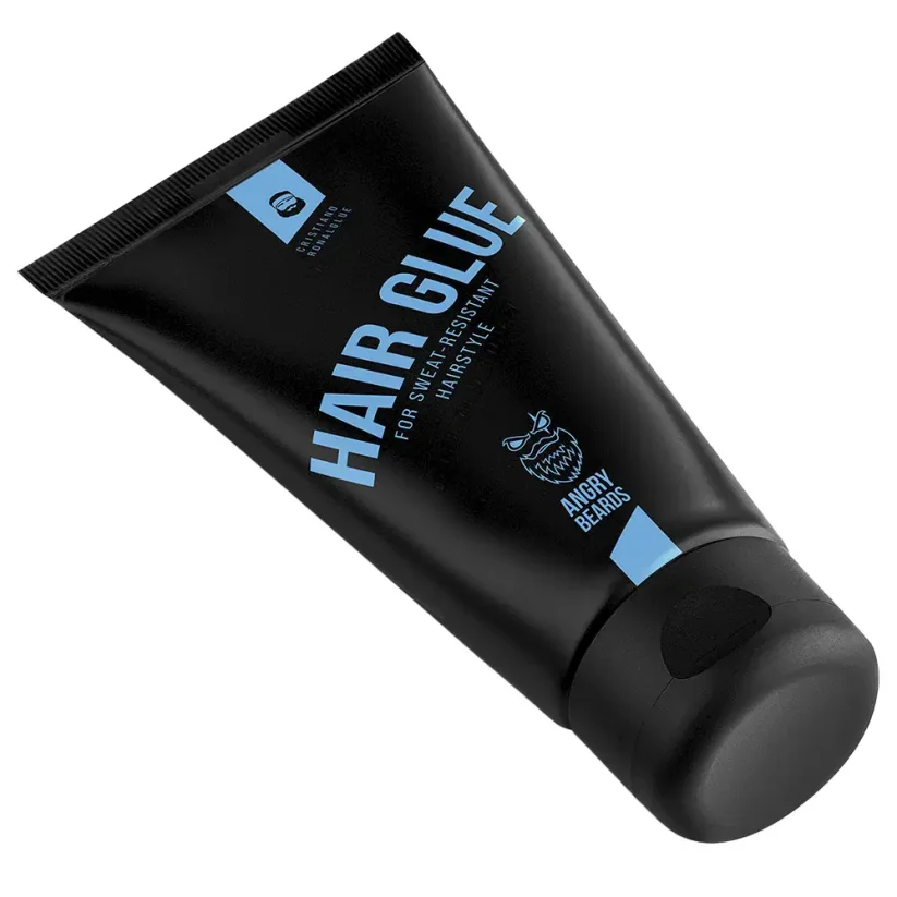 Angry Beards Hair Glue Cristiano Ronalglue 100 ml - Stylingový gel na vlasy se silnou fixací