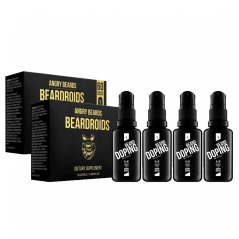 Angry Beards Full Pack Beard Boosting Sada na posílení růstu vousů - 4 měsíční kůra