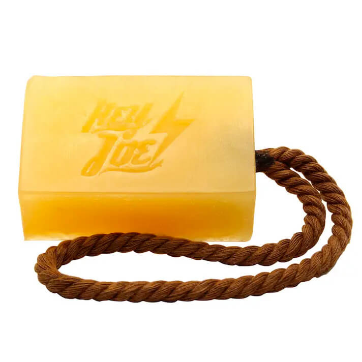 Hey Joe Beard soap On a Rope 150 ml - Mýdlo na vousy s vůní citronu a máty