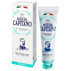 Pasta del Capitano 1905 Carie Protection Zubní pasta pro ochranu proti plaku a zubnímu kazu 75 ml