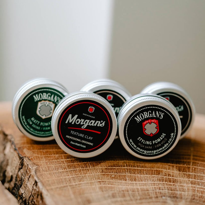 Morgan's Matt Clay Smooth Firm Hold 15 ml - Matná hlína na vlasy pro silnou fixaci účesu