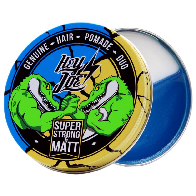 Hey Joe Hair Pomade Duo Super Strong & Matt 100 ml - Pomáda na vlasy se silnou fixací