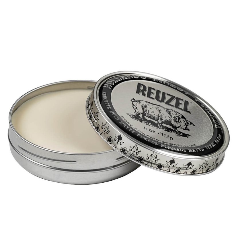 Reuzel Concrete Hold Matte Pomade silná pomáda na vlasy 95 g