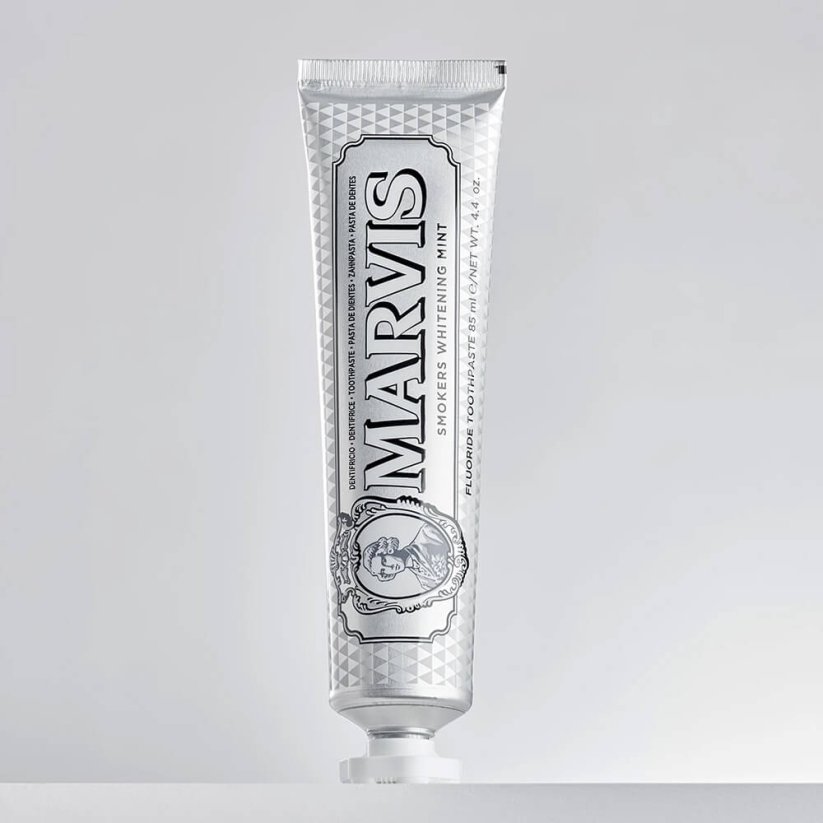 Marvis Toothpaste Smokers Whitening Mint 3 x 85 ml - Zubní bělící pasta pro kuřáky