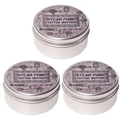 Pan Drwal Tattoo Butter Steam Punk Set 3×50 g - Sada tří másel na tetování