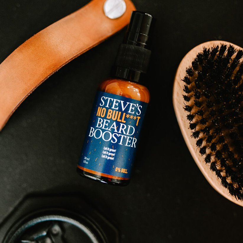Steves Beard Booster Set 3x30 ml - Elixír pro podporu růstu vousů (3 měsíční kůra)