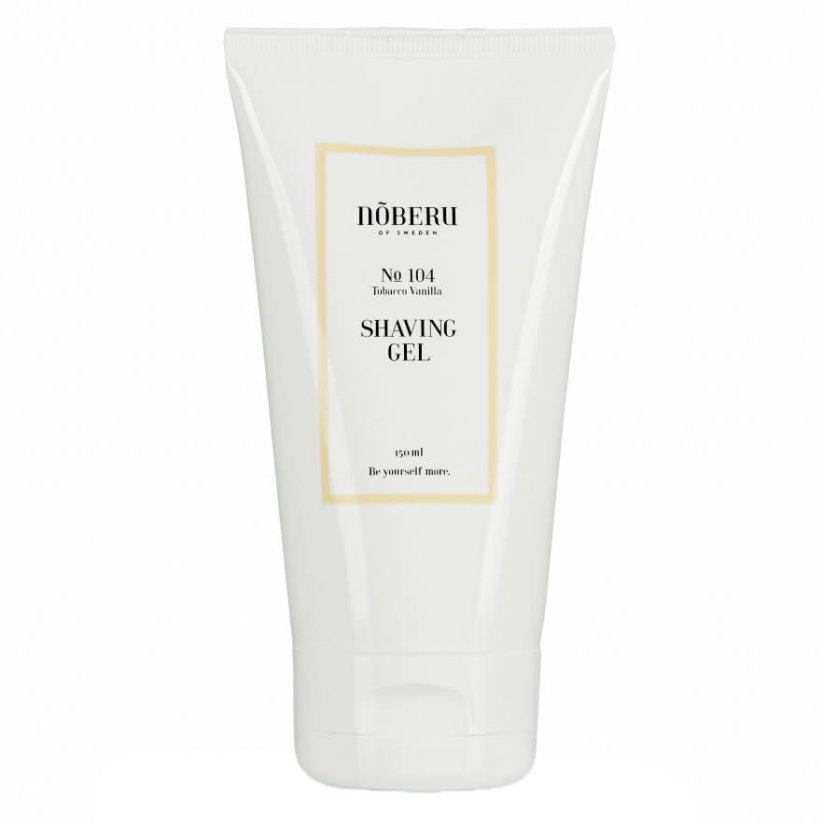 Noberu Shaving Gel Tobacco Vanilla 150 ml - Transparentní gel na holení