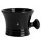Mühle Shawing Bowl Black - Černá porcelánová miska na holení s rukojetí