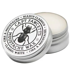Captain Fawcett Moustache Wax Bianco Classico 15 ml - Vosk na světlý a šedý knír