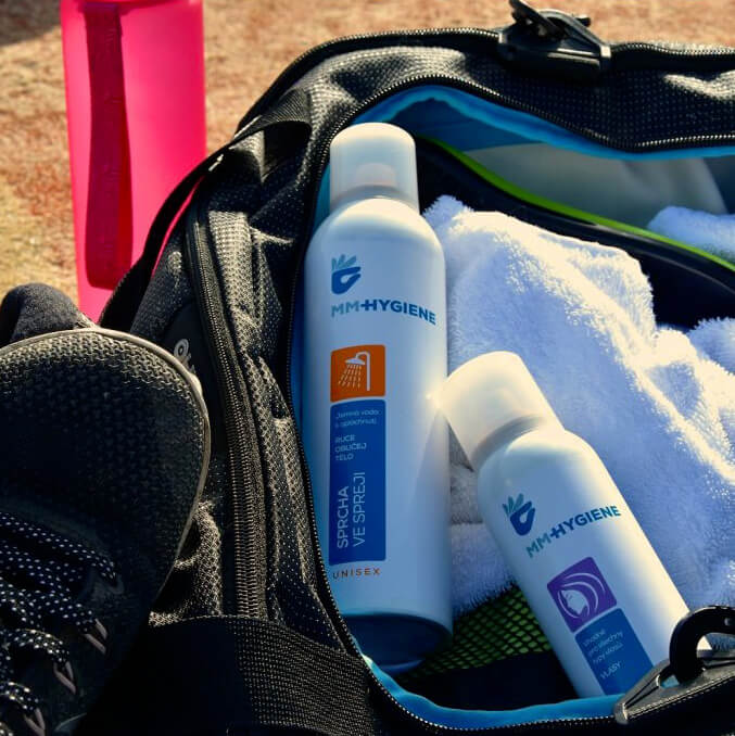 MM Hygiene Seda Sprch ve spreji na tělo i obličej 4×200 ml