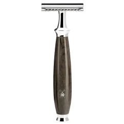 Mühle Safety Razor with Closed Comb Purist R52 Grained Beech - Holící strojek s uzavřenou hlavicí