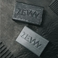 Zew for men Aseptic Soap with Silver & Charcoal 85 ml - Aseptické mýdlo se stříbrem a aktivním uhlím na obličej, tělo i ruce
