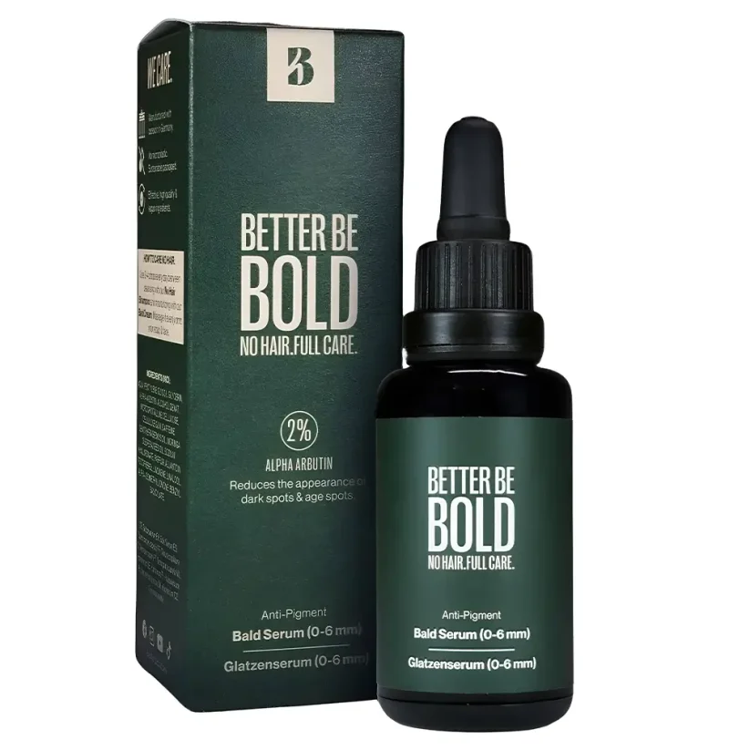 Better Be Bold Anti Pigment Sérum na holou hlavu proti stárnutí a pigmentovým skvrnám 30 ml