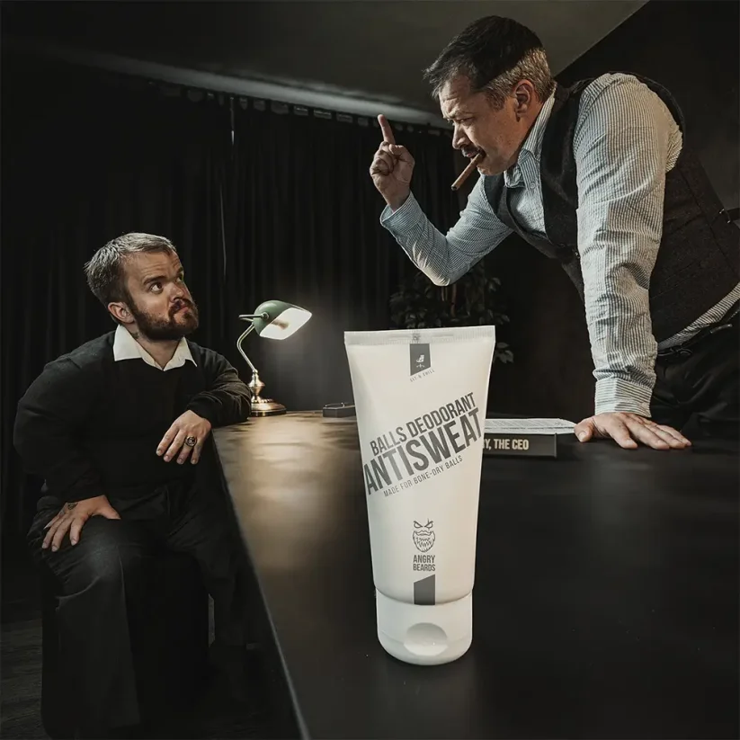 Angry Beards Balls Deodorant Antisweat 75 ml - Deodorant na koule