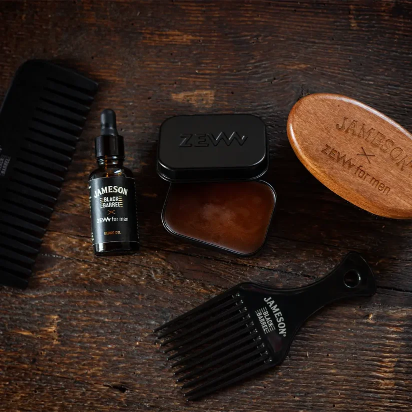 Zew for men Beard Oil Jameson Black Barrel 30 ml - Olej na vousy s vůní whisky