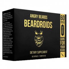 Angry Beards Beardroids doping  Doplněk stravy Vitamíny na růst vousů 60 ks