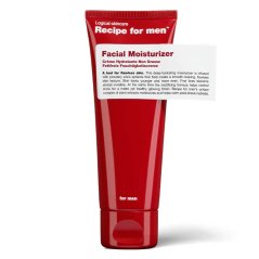 Recipe for Men Facial Moisturizer Lehký hydratační krém na obličej 75 ml