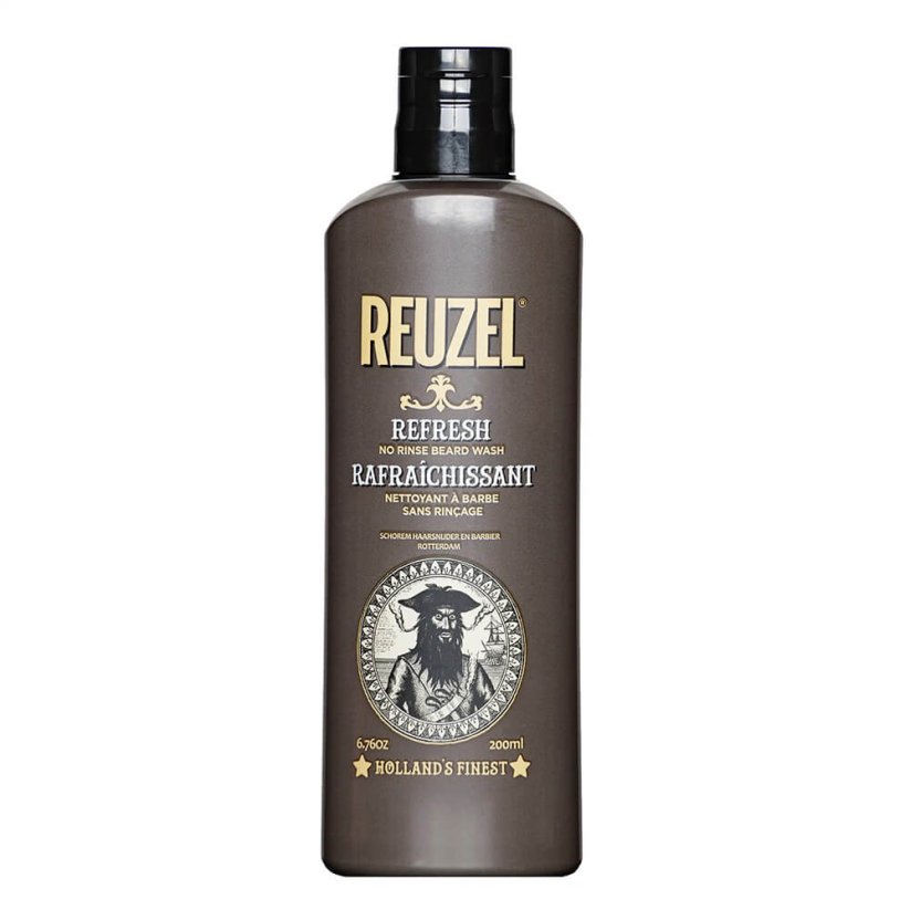 Reuzel Refresh No Rinse Beard Wash 200 ml - Bezoplachový pečující šampon na vousy