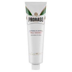 Proraso Shaving Cream for Sensitive Skin with Green Tea 150 ml - Krém na holení pro citlivou pokožku s bylinnou vůní