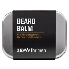 Zew for men Charcoal Beard Balm Balzám na vousy s dřevěným uhlím 80 ml