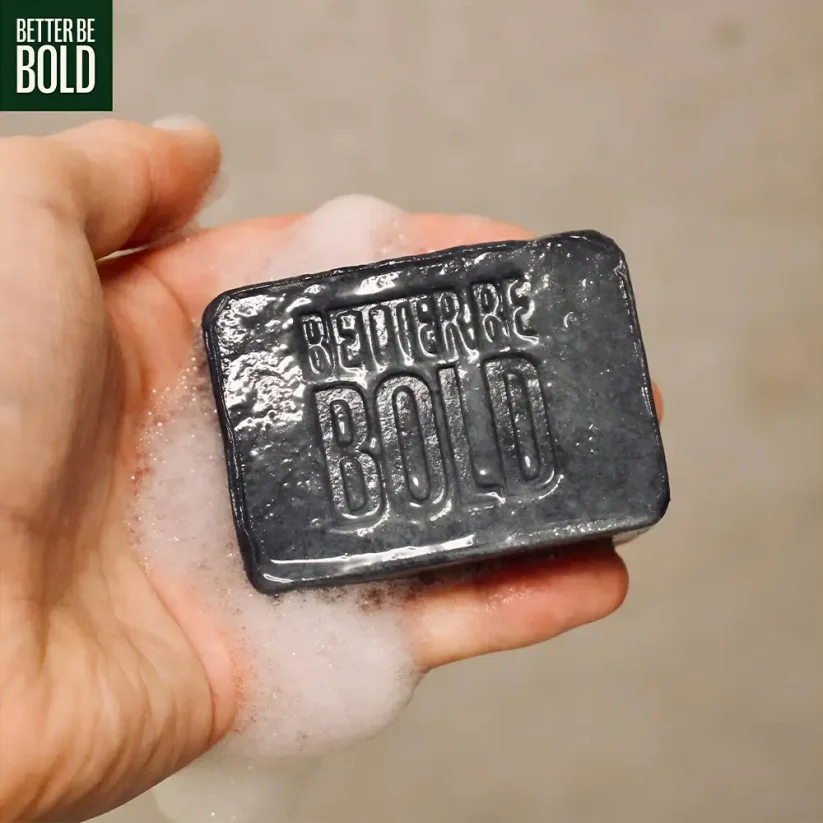 Better Be Bold Solid Bald Head & Body Wash Bar 100 g - Tuhé mýdlo na holou hlavu i tělo