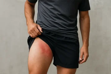 Jak zabránit odření kůže mezi stehny a v podpaží