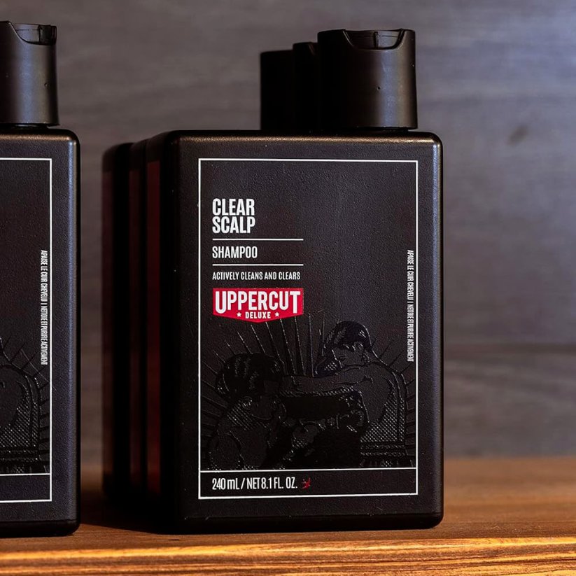 Uppercut Shampoo Clear Scalp 240 ml - Šampon na vlasy a pokožku hlavy proti svědění