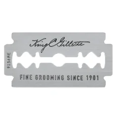 Gillette King C. Klasické celé žiletky na holení 10 ks