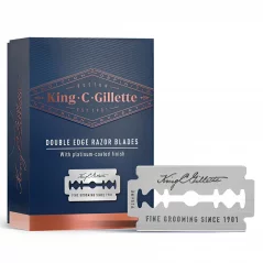 Gillette King C. Klasické celé žiletky na holení 10 ks