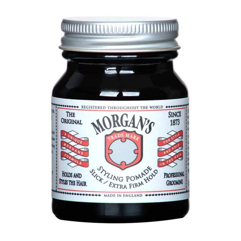 Morgan's Pomade Slick & Extra Firm Hold 50 g - Pomáda na vlasy pro silnou fixaci účesu s mokrým efektem
