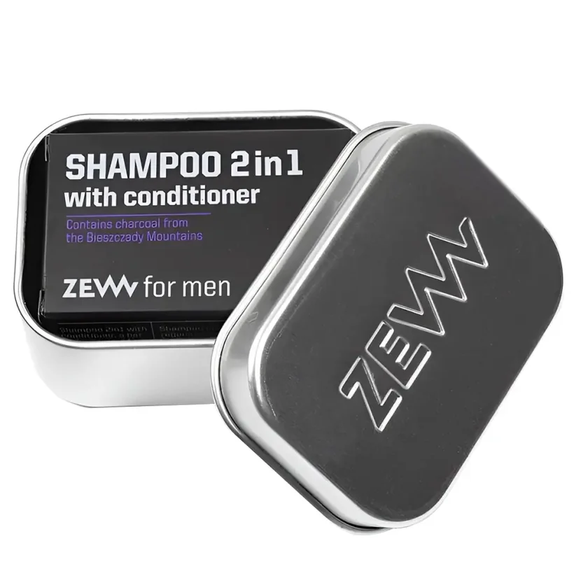 Zew for men Solid Bar 2in1 Shampoo with Conditioner 85 g - Tuhý šampon s kondicionérem na vlasy v jednom