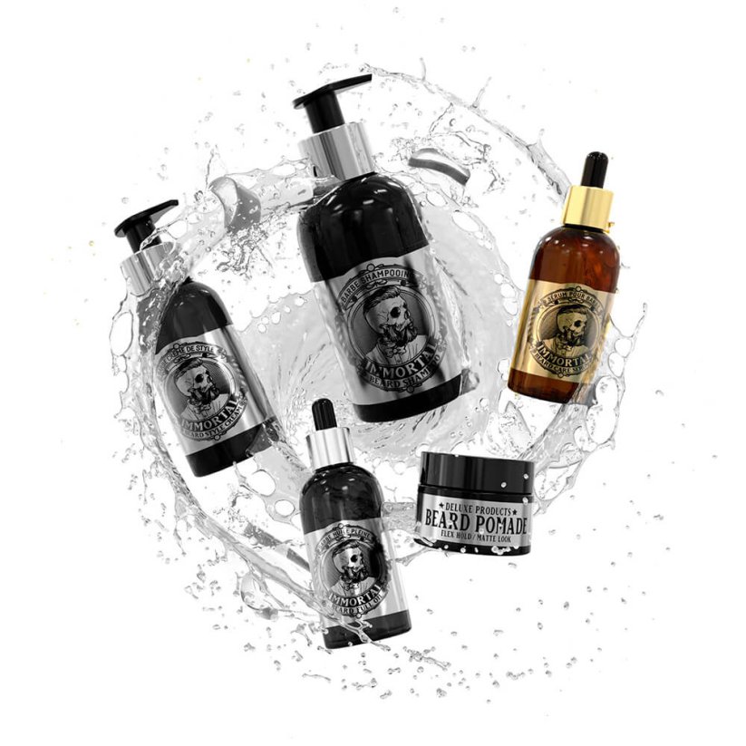 Immortal Beard Care Serum Posilující a vyživující sérum pro růst vousů 50 ml