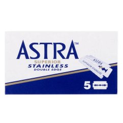 Astra Superior Stainless Double Edge 5 ks - Klasické celé žiletky na holení