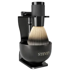 Steves Shaving Hardware Holder - Stojánek na misku, štětku a strojek na holení
