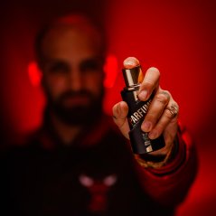 Angry Beards Fakin Notorious Urban TwoFinger Set - Dárková sada pro muže s parfémem, antiperspirantem a sprcháčem