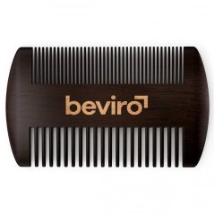 Beviro hřeben na vousy z hruškového dřeva
