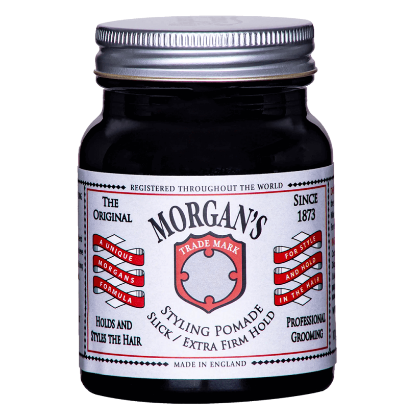 Morgan's Pomade Slick & Extra Firm Hold 100 g - Pomáda na vlasy pro silnou fixaci účesu s mokrým efektem