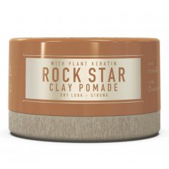 Immortal Infuse Rock Star Clay Pomade Matná hlína na vlasy s keratinem 150 ml