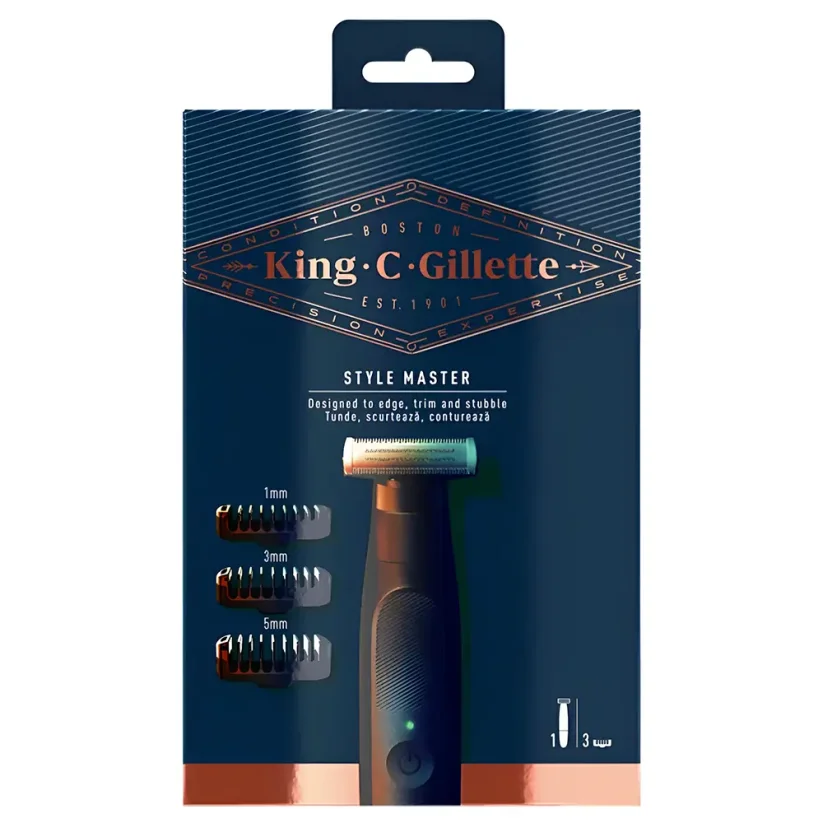 Gillette King C. Style Master Trimmer Zastřihovač vousů a strniště