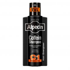 Alpecin Coffein Shampoo C1 Black Edition XXL Šampon pro posílení růstu a proti padání vlasů 375 ml