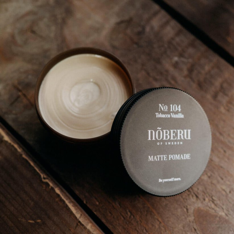 Noberu Hair Styling Set with Sea Salt Spray & Matt Pomade - Sada slaného spreje a matné pomády na vlasy