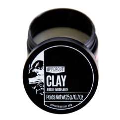 Uppercut Matte Clay with Strong Hold Midi Tins 25 g - Matná hlína na vlasy pro silnou fixaci účesu
