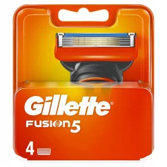 Gillette Fusion5 Náhradní hlavice pro holící strojky 4 ks