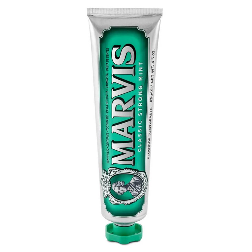 Marvis Toothpaste Classic Strong Mint 85 ml - Zubní pasta s příchutí máty