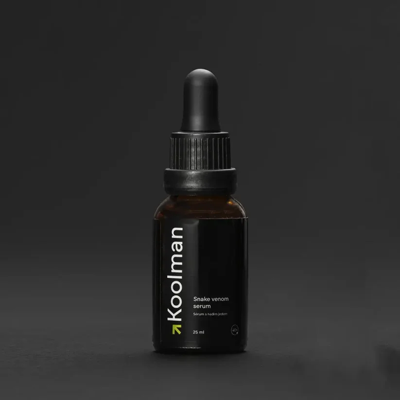 Koolman Anti-Age Snake Venom Hyaluronic Serum 25 ml - Hyaluronové omlazující sérum s hadím jedem na obličej