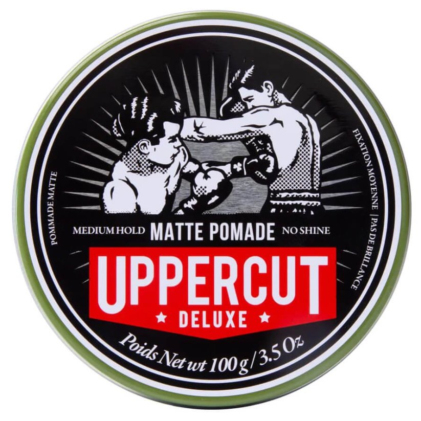 Uppercut Matte Pomade with Medium Hold 100 g - Matná pomáda na vlasy pro středně silnou fixaci účesu