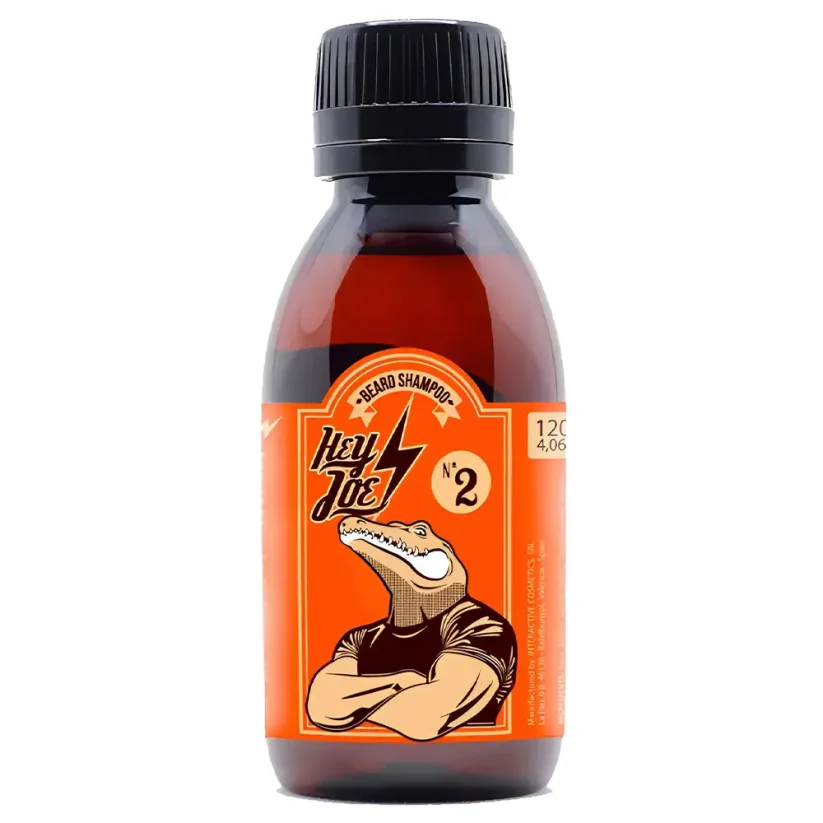 Hey Joe Beard Shampoo Mandarin Nº2 120 ml - Šampon na vousy s vůní mandarinek