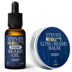 Steves Beard Balm & Oil Set - Sada balzámu a oleje na vousy