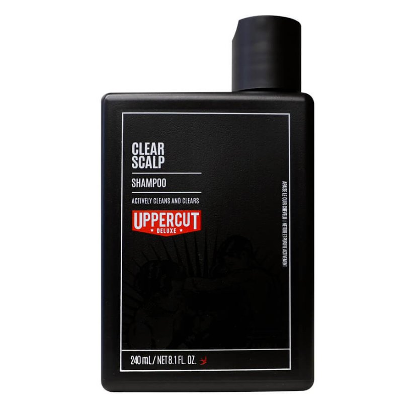 Uppercut Shampoo Clear Scalp 240 ml - Šampon na vlasy a pokožku hlavy proti svědění