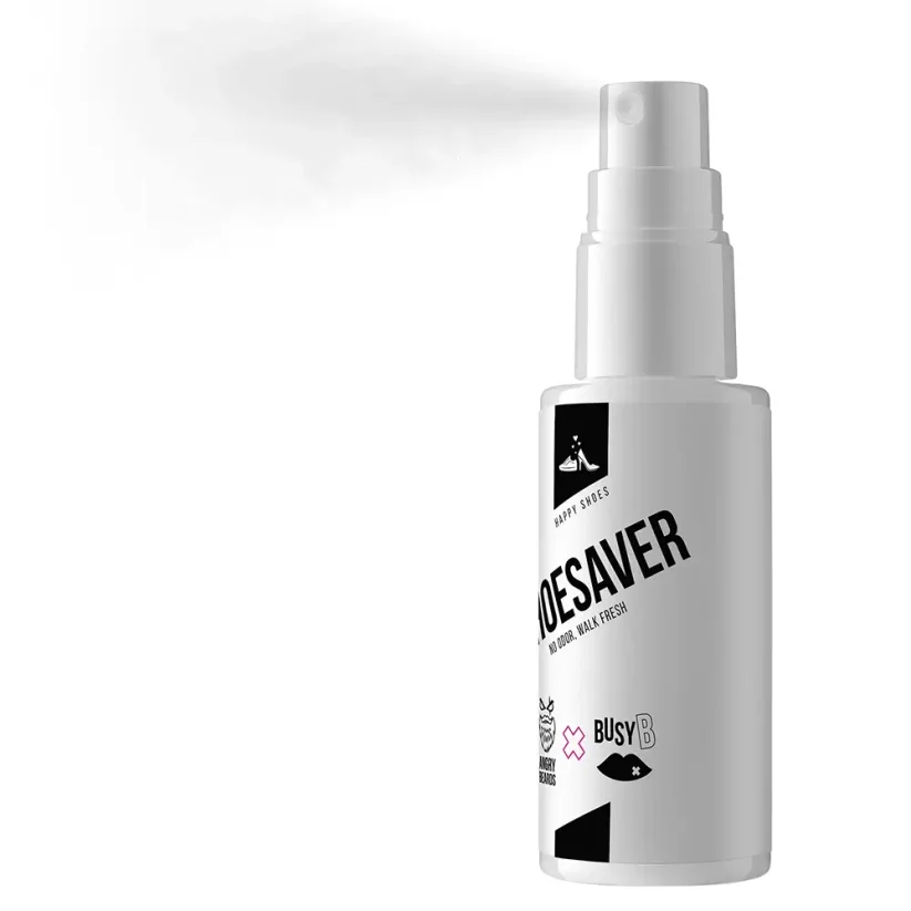 Angry Beards Shoe Spray Shoesaver 50 ml - Dezinfekční sprej do bot proti zápachu